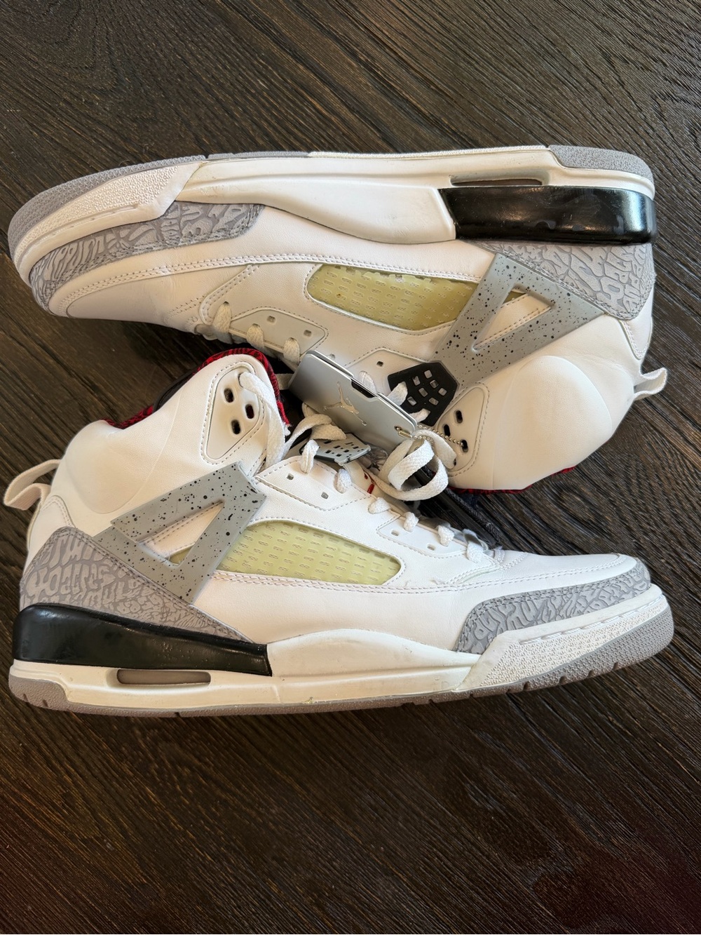 Size 9.5 - Jordan Spizike Cement Grey 2007
